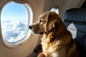 Perros grandes en cabina